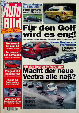 Deckblatt Auto Bild (35/1995)